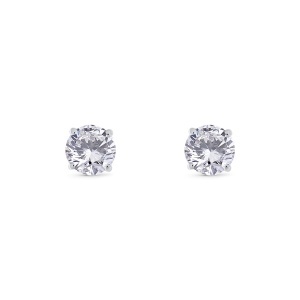 Cercei din aur de 18k cu diamante naturale de 1.01 ct