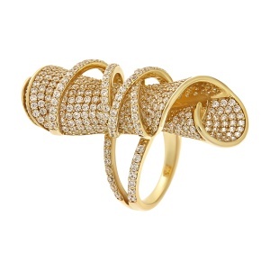 Inel din argint cu CZ (Cubic Zirconia)