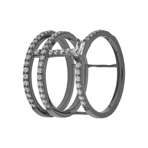 Inel din argint cu CZ (Cubic Zirconia)