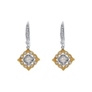 Cercei din argint cu CZ (Cubic Zirconia)