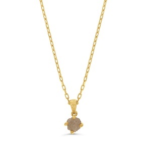 Colier din aur de 14k cu diamant natural de 0.61 ct