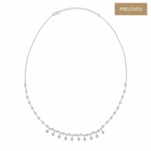 Colier din aur de 14k cu diamante naturale de 2.25 ct