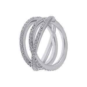 Inel din argint cu CZ (Cubic Zirconia)