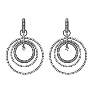 Cercei din argint cu CZ (Cubic Zirconia)