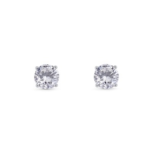 Cercei din aur de 18k cu diamante naturale de 1.05 ct