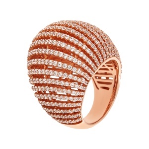 Inel din argint cu CZ (Cubic Zirconia)