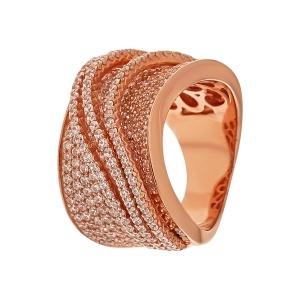Inel din argint cu CZ (Cubic Zirconia)