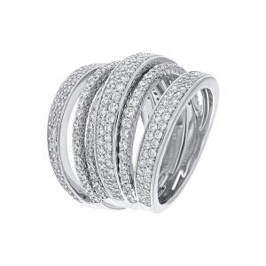 Inel din argint cu CZ (Cubic Zirconia)