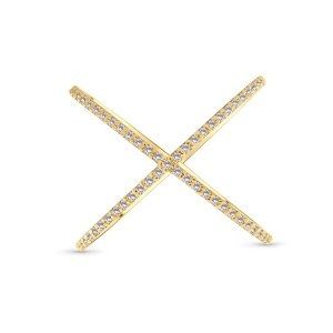 Inel din aur de 18k cu diamante naturale de 0.20 ct