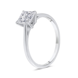 Inel din aur de 18k cu diamante naturale de 0.90 ct