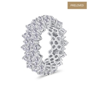 Inel din aur de 18k cu diamante naturale de 3.00 ct