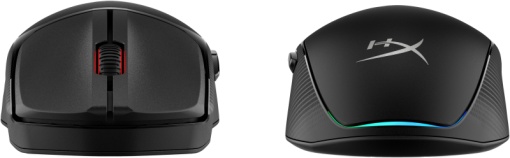 Mouse wireless HyperX Pulsefire Fuse, autonomie pana la 85 de ore, 6 butoane, compatibilitate PC, PS5, Xbox Series X|S. Compatibilitate software: NGENUITY, negru