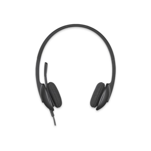 Casti Logitech H340, cu microfon, interfata USB 2.0, frecventa: 20 – 20.000 Hz, lungime cablu: 1.8 metri, negru