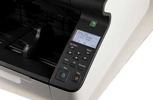 Scanner Canon DR-G2110, dimensiune A3, tip sheetfed, viteza scanare: 110ppm alb-negru si color, duplex, omitere pagini goale, rezolutie optica 600dpi, rezolutie hardware 600x600dpi, ADF 500 coli, senzor CIS, software: Driver ISIS, driver TWAIN (32/64 de