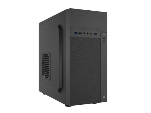 Carcasa NATEC HELIX Mini Tower NEGRU USB C, Sloturi Expansiune 4, Drive Bays: 3x3.5" 5x2.5" 1x5.25", Ventilatoare Suportate: 3 (spate: 1x80mm, lateral: 1x120mm, fata: 1x120mm), Ventilatoare Incluse: 1 (spate: 1x80mm), Format Placa De Baza Suportat: