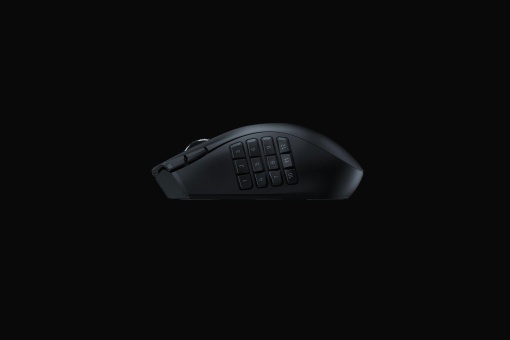 Mouse Razer Naga V2 HyperSpeed Connectivity Razer HyperSpeed Wireless (2.4GHz) Bluetooth Battery Life Up to 250 hours (on HyperSpeed Wireless) Up to 400 hours (on Bluetooth) RGB Lighting None Sensor Focus Pro 30K Optical Sensor