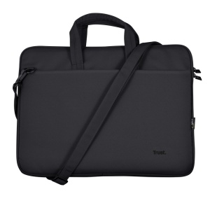 Kit Geanta de laptop Trust Bologna pentru laptop-uri cu diagonala de pana la 16", mouse Trust wireless, negru - Img 2