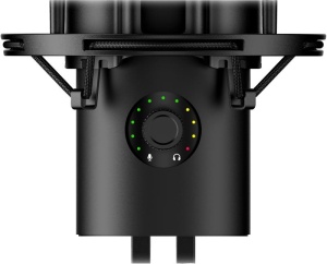 Microfon gaming HyperX QuadCast 2 S pentru Streamers/Content Creators, cardioid, USB-C, 32-bit bit depth, 192kHz sampling rate, 100+ LED-uri aRGB, PC Win11, Mac, Steam Deck, negru - Img 11