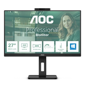 Monitor Consumer AOC Q27P3CW, 27", 2560 x 1440 pixeli, Black, 3 ani Garantie