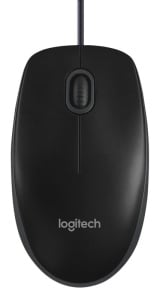 Mouse Logitech B100, optic, interfata USB, rezolutie 800 DPI, 4 butoane, negru - Img 5