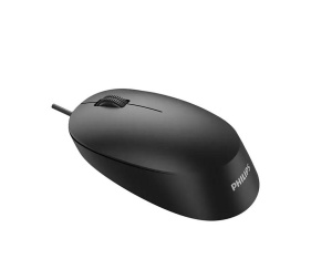 Mouse Philips SPK7207, cu fir, optic, 1200 DPI, negru - Img 2