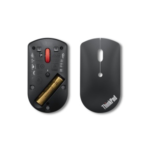 Mouse Wireless Lenovo ThinkPad Bluetooth Silent Mouse, 2400 dpi, Negru - Img 7