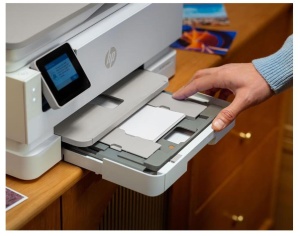 Multifunctional inkjet color HP Envy Photo 7930 All-in-One Printer, A4, Inkjet, Functii:Imprimare, scanare, copiere, Viteza imprimare; 22ppm mono, 20ppm color,Duplex, Volum lunar recomandat: 300-400 pagini, max. 1000 pagini,Rezolutie: pana la 4800 x 1200 - Img 3