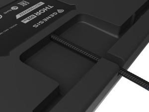 Tastatura gaming mecanica cu fir Genesis Thor 303 TKL, iluminare RGB, swtich Linear, switch model Outemu Red, numar taste 87, 11 butoane multimedia, lungime cablu 1.8m, dimensiuni 355 x 136 x 36 mm, negru - Img 8