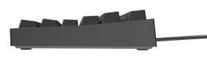 Tastatura gaming mecanica cu fir Genesis Thor 404 TKL, iluminare RGB, swtich Linear, switch model Gateron Yellow Pro, numar taste 87, 11 butoane multimedia, lungime cablu 1.8m, dimensiuni 358 x 133 x 38 mm, negru - Img 7