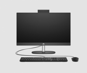 All-in-One HP ProOne 240 G10 23.8 inch Non-Touch IPS FHD (1920x1080) Anti-Glare LED UWVA 250 nits, Intel Core Ultra 7 155U 12-Core (2.1GHz, up to 4.8GHz, 12MB), video Integrat Intel Iris Xe Graphics, RAM 16GB DDR5 5600MHz (1x16GB), SSD 512GB M.2 2280 - Img 3