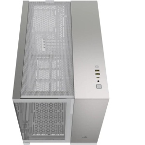 Carcasa CORSAIR 2500X Micro ATX Dual Chamber White/Satin Gray Aluminium - Img 5
