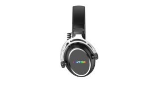 Casti gaming cu fir Hator Hypergang 3 USB, conectivitate USB Type-C / USB Type-Amaterial membrana compozit, conexiune catre HATOR SyncHUB™, Virtual 7.1 Surround Sound, logo iluminat RGB, apeluri prin BT in gaming mode, frecventa raspuns 10Hz-44kHz, - Img 8