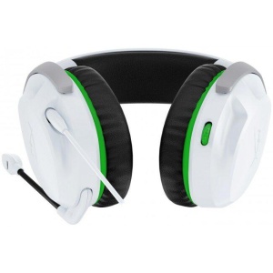 Casti gaming cu fir HyperX CloudX Stinger 2 Xbox/PC, jack 3,5mm pentru conectare direct la controller, drivere 50mm, slidere gradate, microfon cu noise cancelling, spuma cu memorie, alb - Img 3