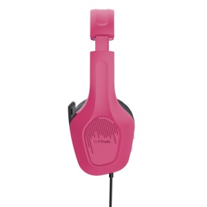Casti Trust GXT415P Zirox cu fir, conector jack3.5mm, frecventa raspuns 20 Hz - 20.000 Hz, sensitivitate 90dB, roz - Img 12