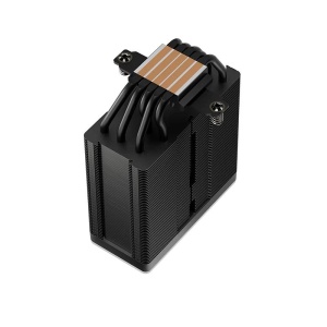 Cooler Procesor DEEPCOOL AG500 ARGB V2 NEGRU, marime heatsink 120x92x150mm, un ventilator ARGB, viteza ventilator 500-2100 RPM +/- 10%, Airflow: 75.89 CFM, Suport AMD: AM4/AM5, suport INTEL: LGA 1700/1200/1151/1150/1155, nivel de zgomot: 31.6 dBA - Img 3