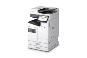 EPSON AM-M5500 A3 Mono INKJET MFP, Format A3, Functii: Printare, copiere, scanare, Fax, Viteza printare: 55ppm A4, Duplex, Rezolutie printare: 600 x 2.400 DPI, Volum lunar recomandat: 6.800 - 60.000 pagini, Viteza scanare: 70ipm, Rezolutie scanare: 600 - Img 3
