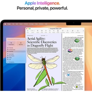 MacBook Air 15.3" Retina/Apple M4 (CPU 10- core, GPU 10- core, Neural Engine 16- core)/32GB/1TB - Midnight - INT KB (2025) - Img 6