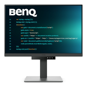 Monitor BenQ 24" RD240Q, Diagonal (inch): 24, Diagonal (cm): 61, Aspect ratio: 16:10, Panel: IPS, Resolution: 2560x1600, Refresh Rate: 60Hz, Response time GtG: 5ms, Brightness (max): 300 cd/m², Contrast (static) : 1000:1, Viewing angle: 178°/178°, Color