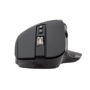Mouse wireless Tellur Shade, silent click, rezolutie maxima 3200 DPI, iluminare RGB, negru - Img 2