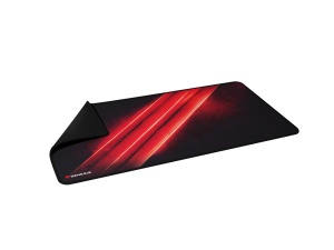 Mousepad Genesis Carbon 500 Maxi Flash, material cauciuc + textil, dimensiuni 900x450x2.5 mm, negru/rosu - Img 6