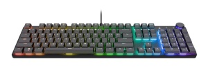 Tastatura mecanica Trust GXT 866 Torix cu fir, swtich linear, 104 butoane, full RGB, butoane programabile, tipuri de jocuri FPS, MMO, MOBA, RPG, RTS, negru - Img 8