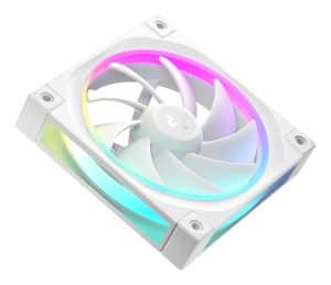 Ventilatoare DEEPCOOL FL12-3in1 120mm ALB, CFM 55, presiune 2.82 mmAq, viteza de rotatie 500-2150 RPM +/- 10% - Img 4