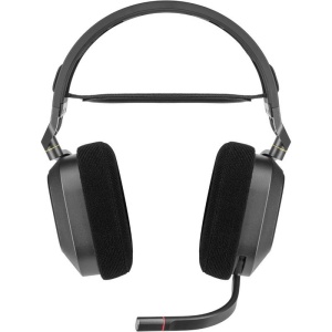 Casti cu microfon Corsair HS80 WIRELESS Surround 7.1, Multi-platform Gaming, 20Hz-40KHz, 32ohm, 116db, driver 50mm, autonomie baterie de pana la 20 de ore, negru - Img 2