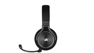Casti cu microfon Corsair Virtuoso XT RGB WIRELESS, Multi-platform Gaming and Mobile, 20hz-40KHz, 32 ohm, 109db, driver 50mm, autonomie baterie de pana la 15 ore, negru - Img 2