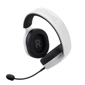 Casti gaming Trust GXT 491W Fayzo wireless, conectivitate bluetooth, incarcare USB-c, frecventa de raspuns 20 Hz - 20.000 Hz, sensivitate 100 dB, alb - Img 2