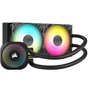 Cooler Procesor CORSAIR Nautilus 240 RS ARGB, Lichid, 2 ventilatoare, aRGB