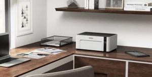 Imprimanta inkjet mono CISS Epson M1120, dimensiune A4, viteza max 32ppm, rezolutie printer 1440x720dpi, alimentare hartie 150 coli, volum maxim printare : 15000pagini/luna, interfata: USB 2.0, Wireless, consumabile: Ecotank MX1xx negru XL (6k/pag.), - Img 4