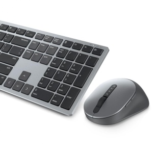 Kit tastatura si mouse Dell Premier Multi-Device KM7321W, wireless, negru - Img 2