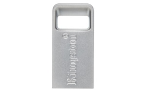 Memorie USB Flash Drive Kingston 128GB Data Traveler Micro, USB 3.2 Gen1, Metalic - Img 6