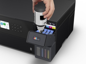 Multifunctional inkjet color Epson EcoTank CISS L6360, dimensiune A4 (Printare,Copiere, Scanare), printare borderless, viteza 33ppm alb-negru, 20ppm color, rezolutie 4800x1200 dpi, alimentare hartie 250 coli, duplex automat ,scanner CIS rezolutie - Img 2
